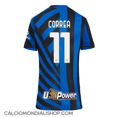 Maglie da calcio Inter Milan Joaquin Correa #11 Prima Maglia Femminile 2024-25 Manica Corta